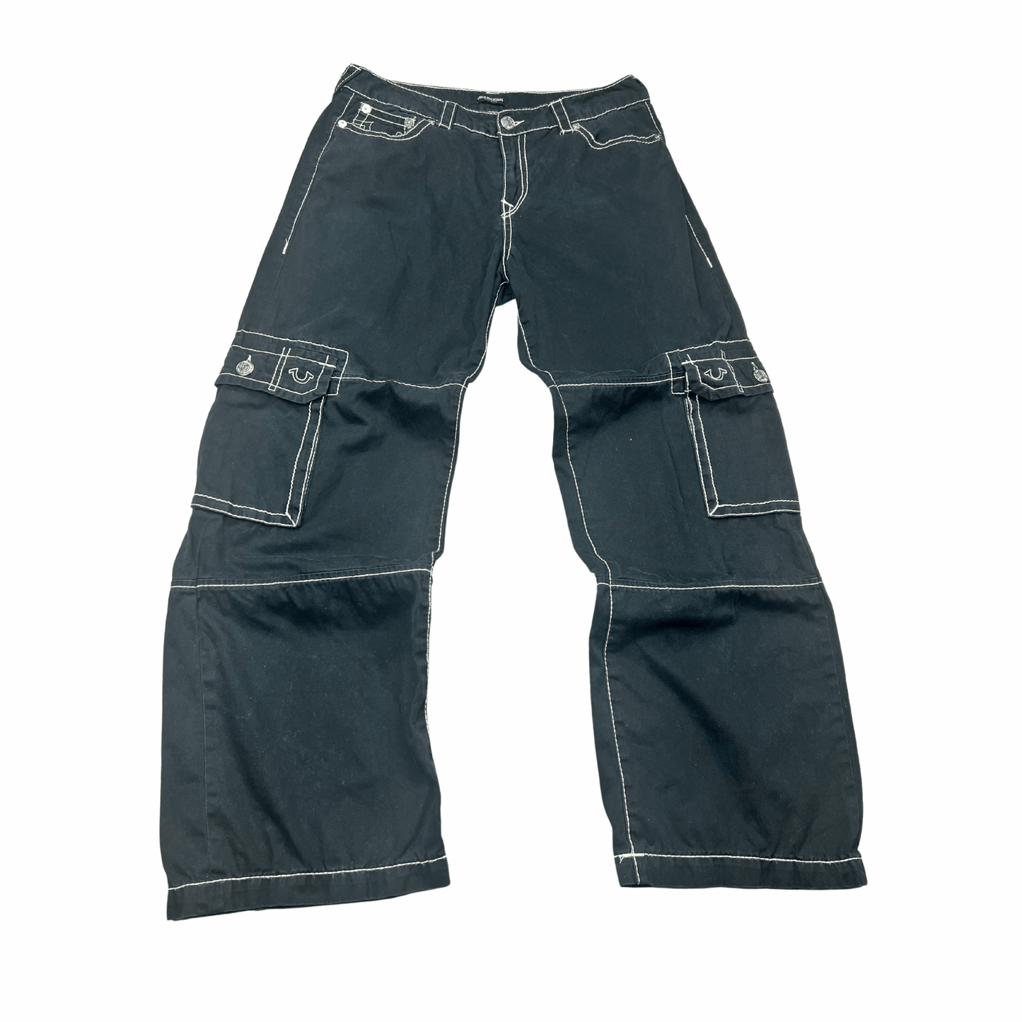 True Religion Low Waist Baggy Cargo